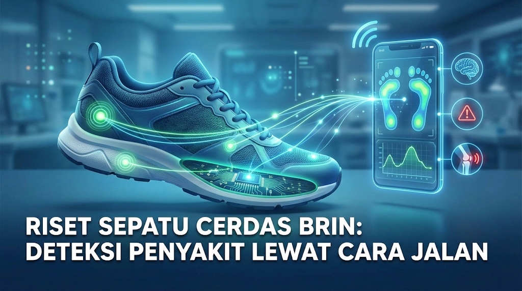 Dokter Pribadi di Kaki? BRIN Kembangkan 'Sepatu Cerdas' yang Bisa Deteksi Penyakit Lewat Cara Jalan!