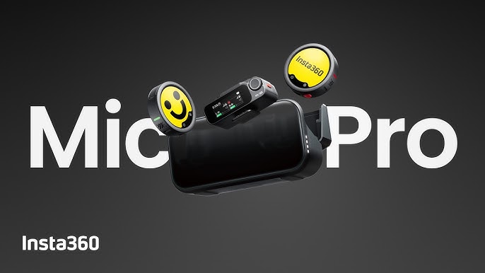 Insta360 Mic Pro Meluncur: Mikrofon Wireless dengan Layar E-Ink yang Bikin Konten Kreator Auto Profesional!
