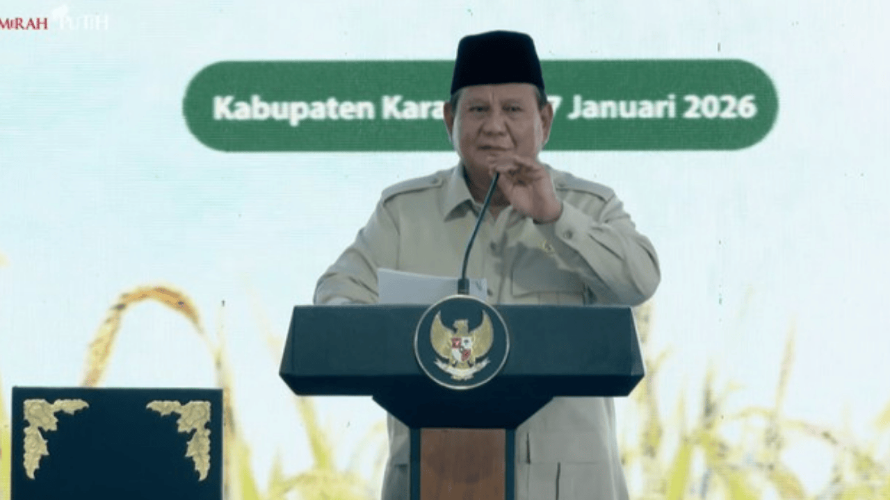 Prabowo Sentil “Elite Nyinyir”: “Pintarnya Hanya di Sosmed, Jangan-jangan Dibayar”