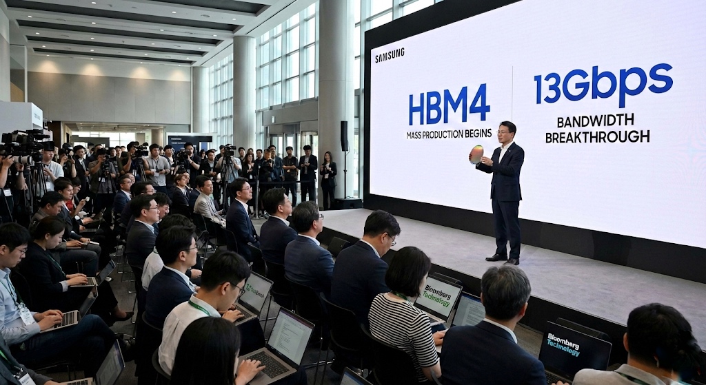 Samsung Guncang Pasar AI! HBM4 13Gbps Resmi Diproduksi Massal Saat Harga Memori Server Global Diprediksi Meledak