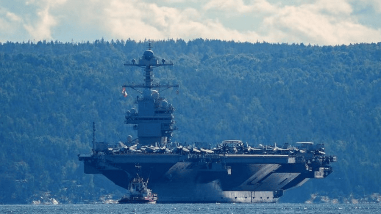 AS Bantah Pesawat Tanker Jatuh dan Kapal Induk Terbakar karena Serangan Iran, Ini Penjelasan Resminya