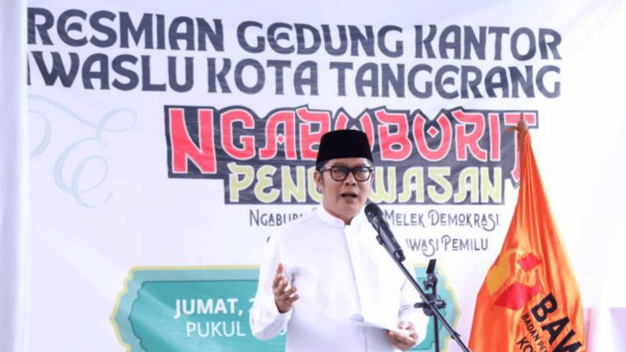 Gedung Baru Bawaslu Kota Tangerang Resmi Dibuka, Rahmat Bagja: Pemkot Sangat Dorong Demokrasi!