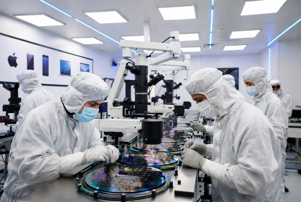 Apple Gelontorkan Rp 6,5 Triliun, Gandeng Bosch-TDK Bangun Pabrik Chip iPhone di AS