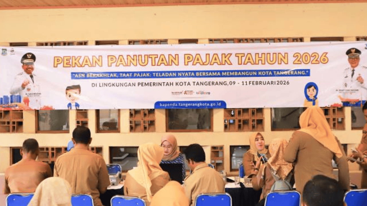 Genjot Kepatuhan Wajib Pajak, Pemkot Tangerang Resmi Gelar Pekan Panutan Pajak 2026