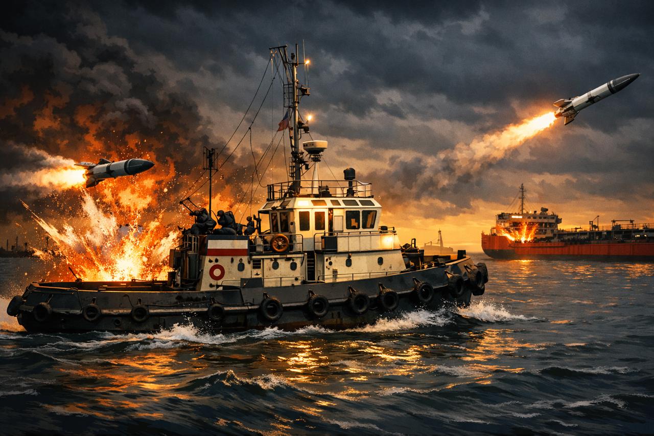 Tug Boat Berawak WNI Dihantam di Selat Hormuz, Pemerintah Didesak Tegas saat 3 ABK Indonesia Masih Hilang