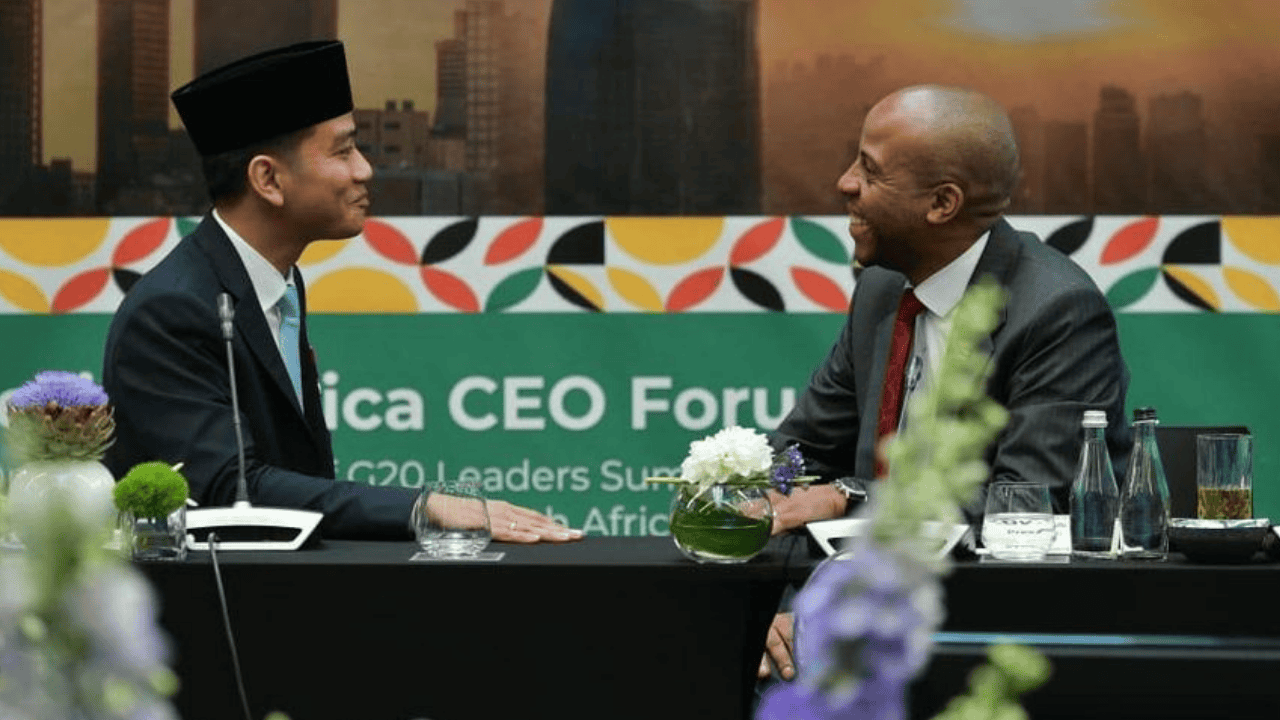 Gibran Getarkan Johannesburg: Umumkan Langkah Berani Soal Investasi & Bebas Visa di Forum CEO Afrika 2025!