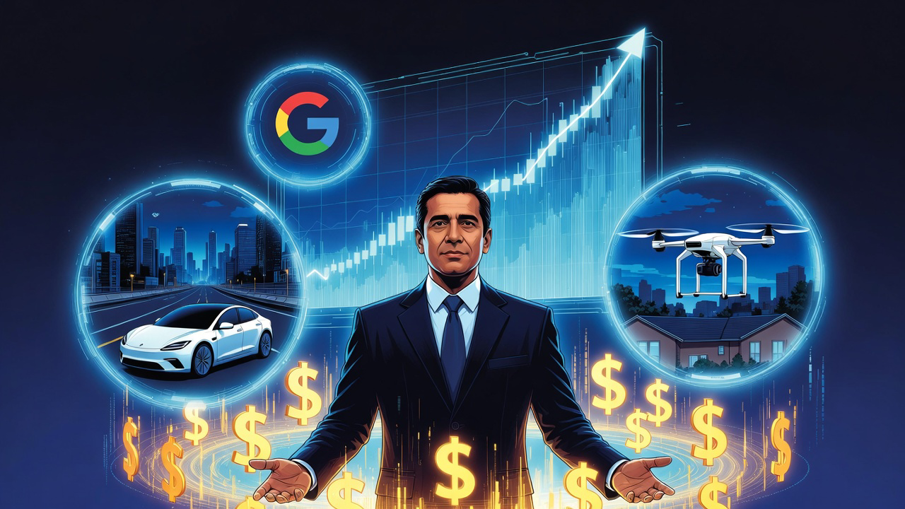 Sundar Rp Gaji Bos Google Rp 11,3 Triliun! Sundar Pichai Diguyur Saham Waymo ...