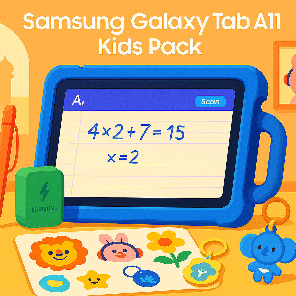 Samsung Dorong Pasar Tablet Anak Lewat Galaxy Tab A11 Kids Pack: Fitur AI, Proteksi, dan Dukungan 7 Tahun