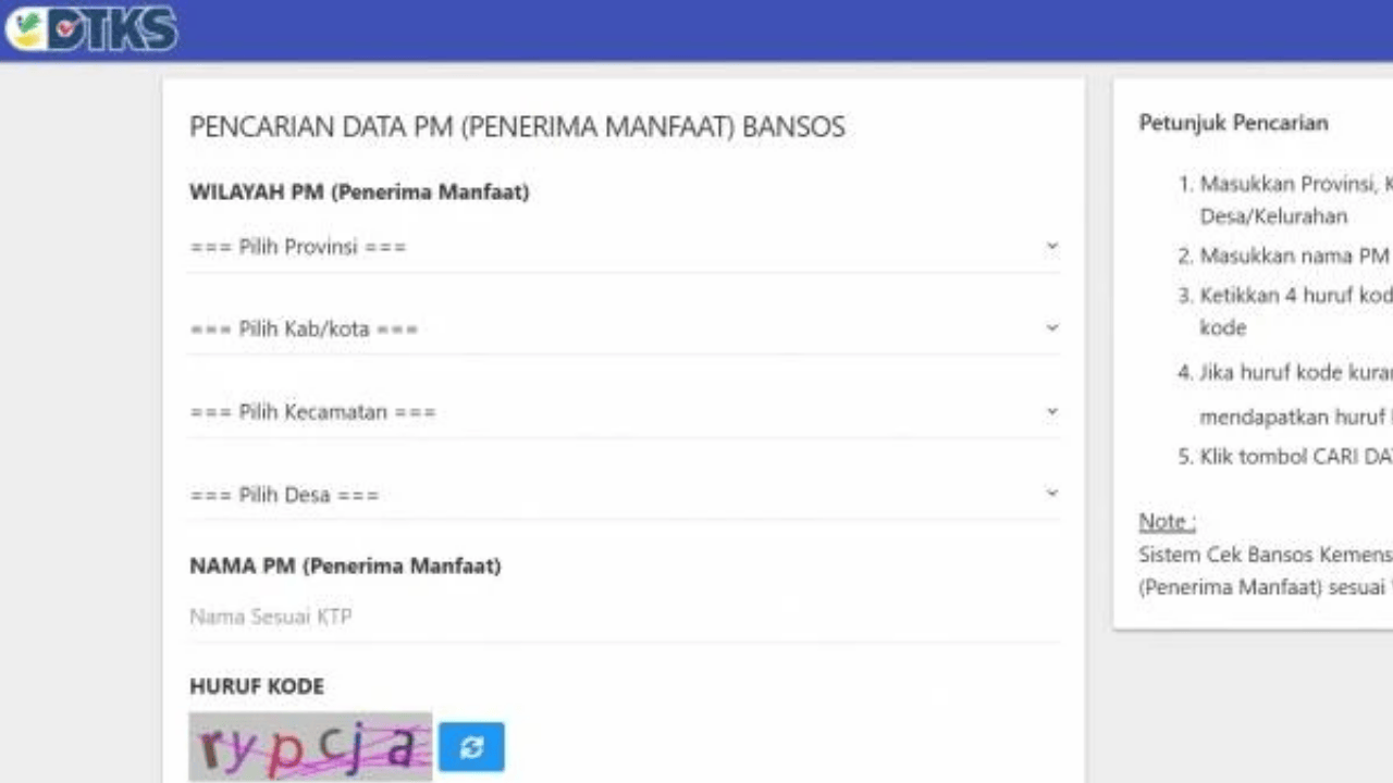 Cek Bansos PKH dan BPNT Januari 2026: Cara Cepat Tahu Nama Terdaftar Penerima atau Tidak