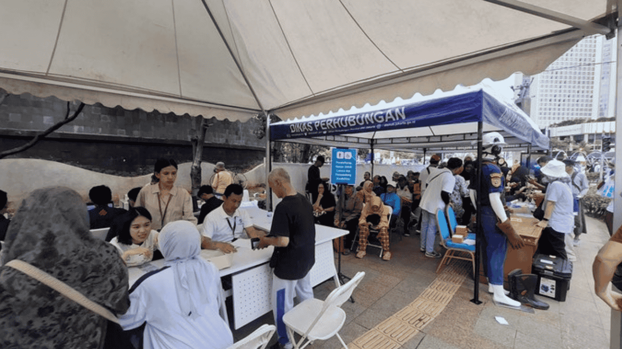 Besok di CFD! Kartu Gratis TransJ–MRT–LRT Dibuka Lagi, Ini 2 Lokasi, Kuota, dan Syaratnya