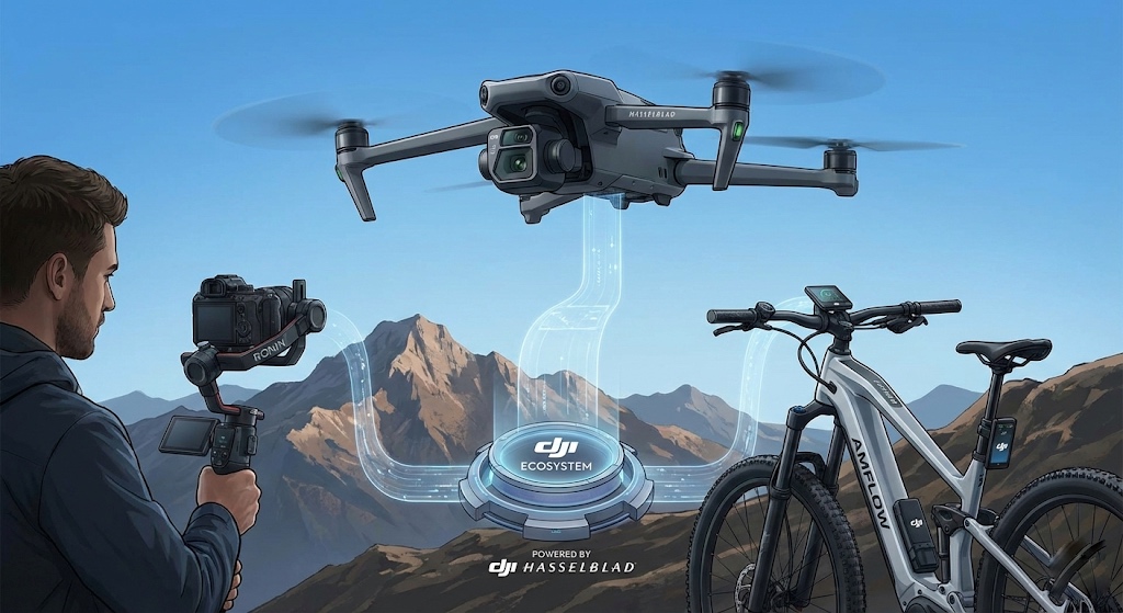 Kiamat Kamera Mirrorless? DJI & Hasselblad Kuasai Langit, Kini Resmi 'Jajah' Daratan Lewat Ekosistem Amflow!