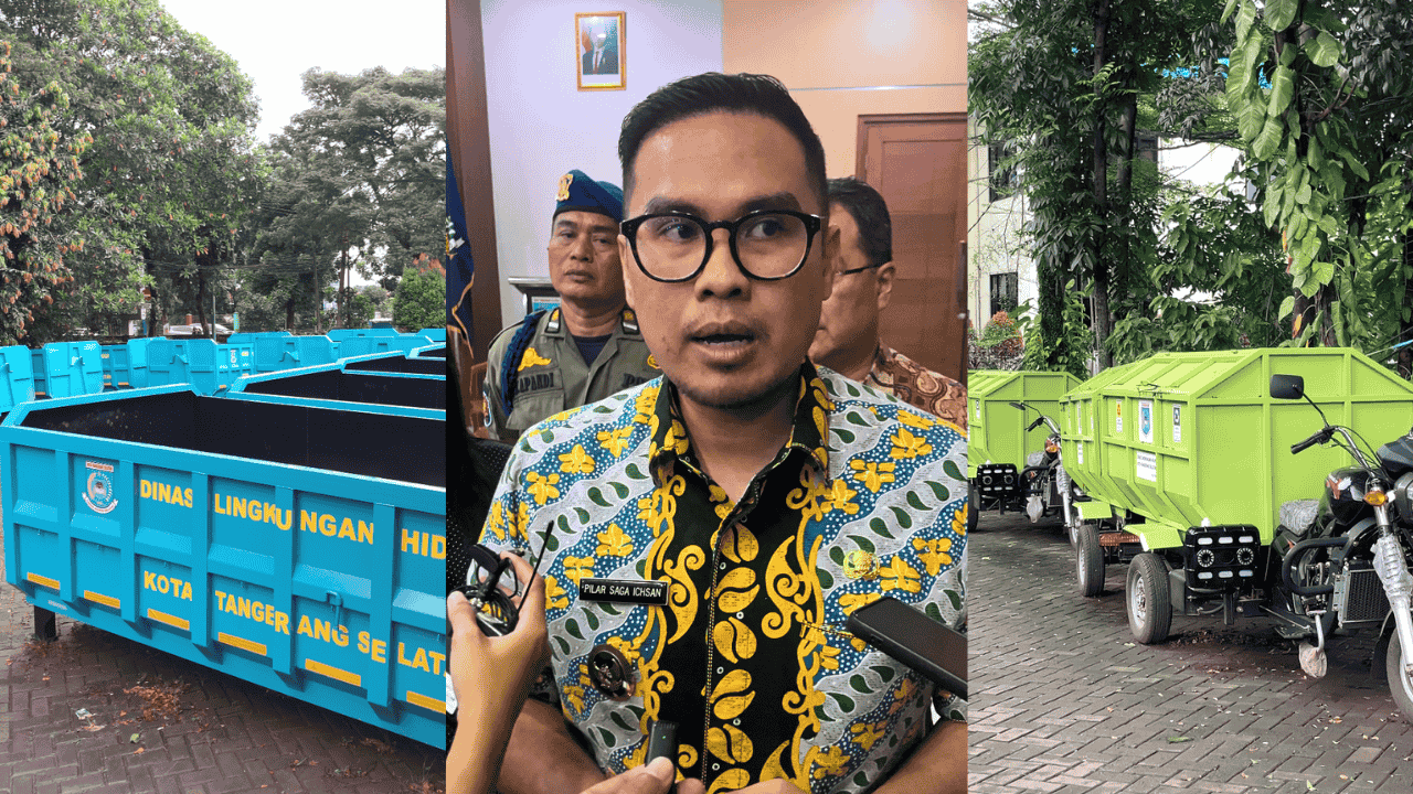 54 Armada Baru Dikerahkan, Sementara Tangsel Tampung Sampah di TPS3R untuk Beberapa Bulan ke Depan