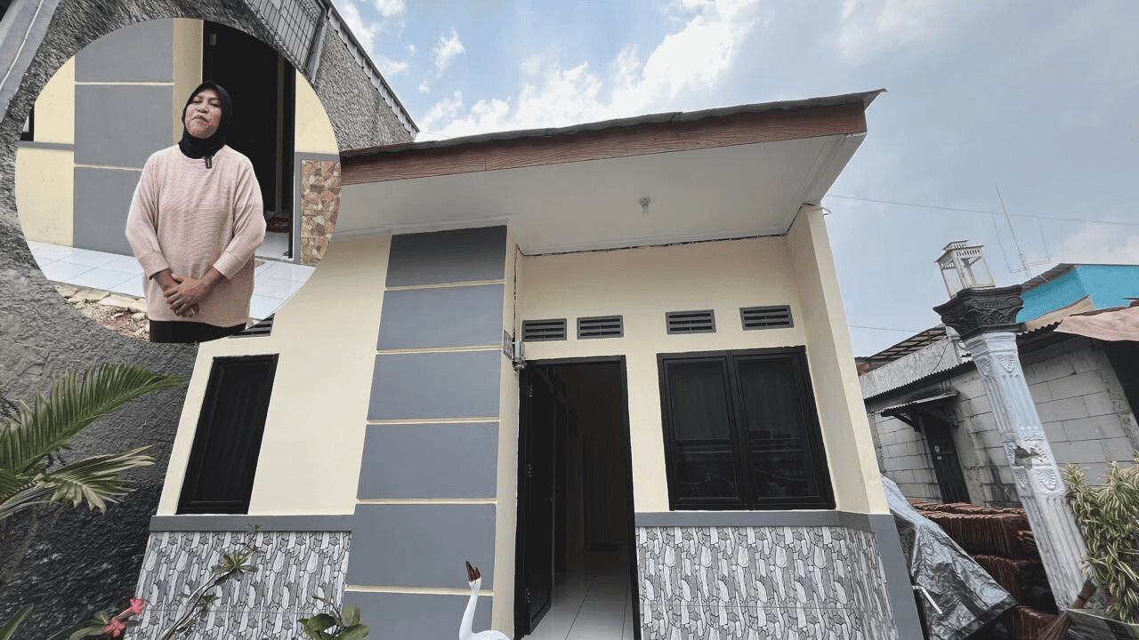 Dari Rumah Hampir Roboh Jadi Layak Huni, Warga Tangsel Menangis Bahagia