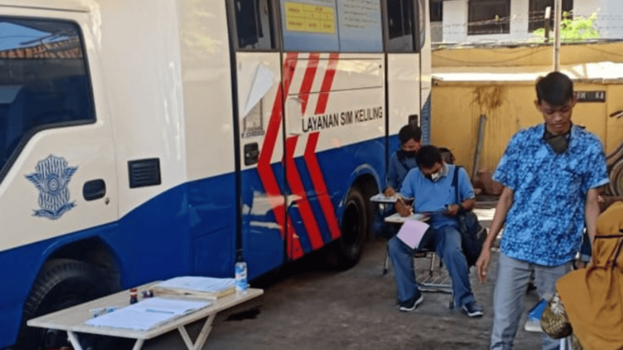 Catat Jadwalnya! SIM Keliling Tangsel Buka di Tiga Lokasi Hari Ini, Ada Sesi Sore