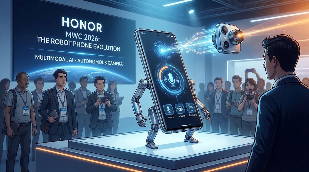 Lupakan Lipatan, Honor Siap Guncang MWC 2026 dengan 'Robot Phone' Berkamera Mutan